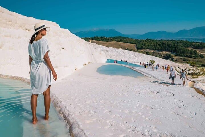 Pamukkale & Salda Lake: Private Full-Day Tour from Belek and Antalya