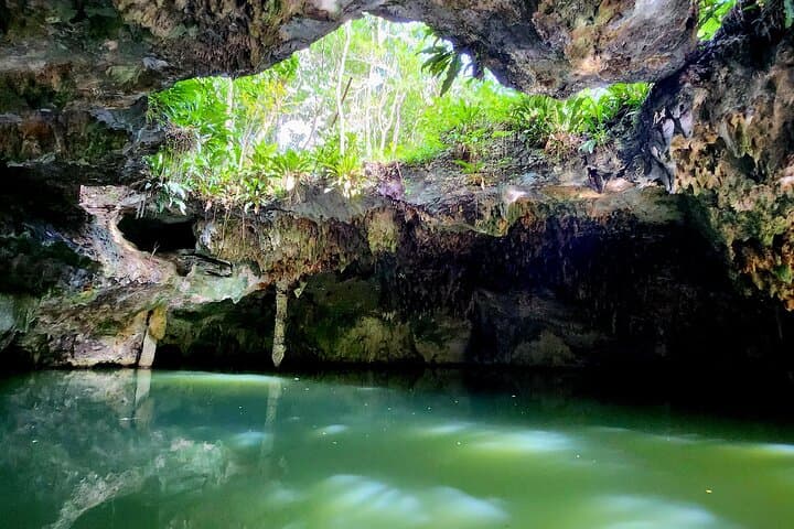 Cozumel Jungle ATV & Chempita Cavern Tour — Drive to El Cedral and Cenote photo 3