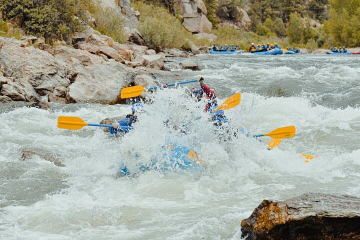 Numbers Half-Day Whitewater Rafting and Mountaintop Zipline in Buena Vista photo 2