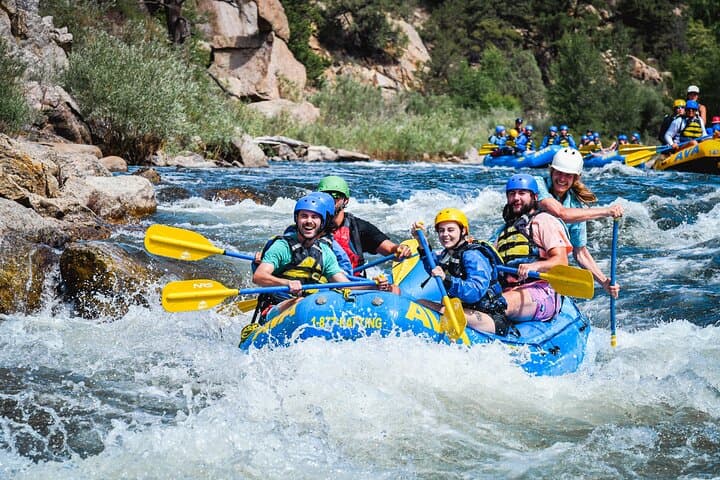 Browns Canyon Half-Day Rafting and Mountaintop Zipline from Buena Vista photo 3