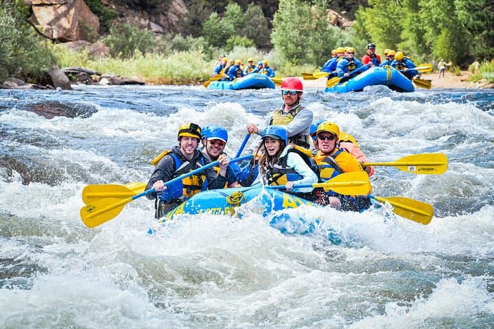 Browns Canyon Half-Day Rafting and Mountaintop Zipline from Buena Vista
