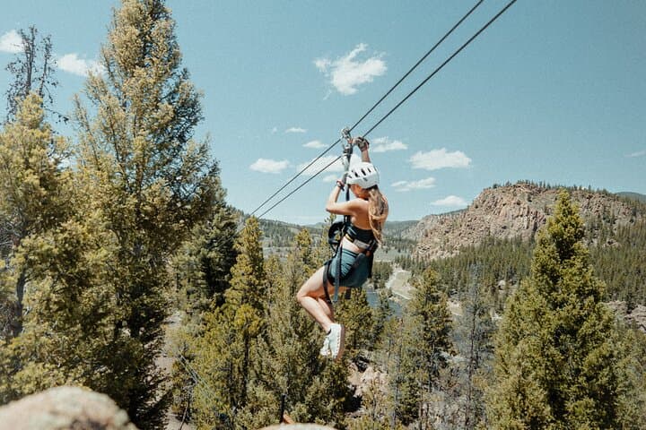 Browns Canyon Half-Day Rafting and Mountaintop Zipline from Buena Vista photo 4