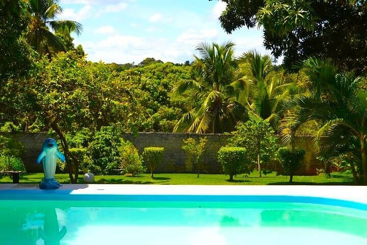Sítio Rancho Fundo: Day Pass to Tropical Gardens, Pool & Atlantic Forest Views near Salvador