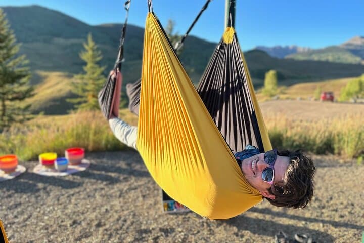 Hammock Yoga, Sound Healing & Reiki in the Colorado Foothills