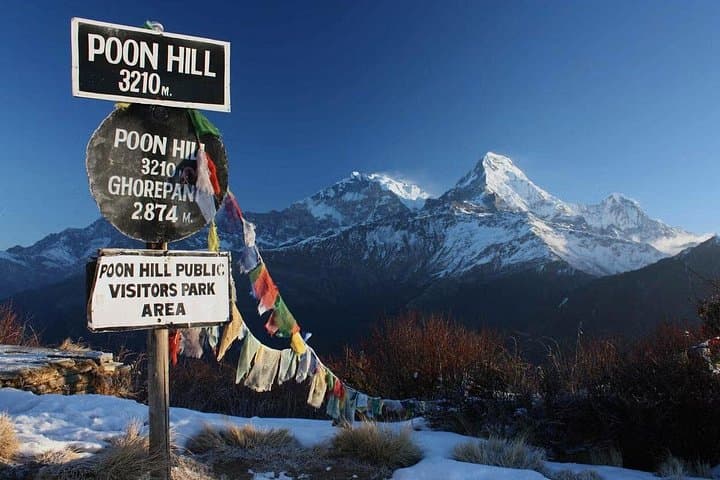 Shortest Poonhill Trek from Kathmandu — 4-Day Ghorepani Poon Hill Sunrise Hike