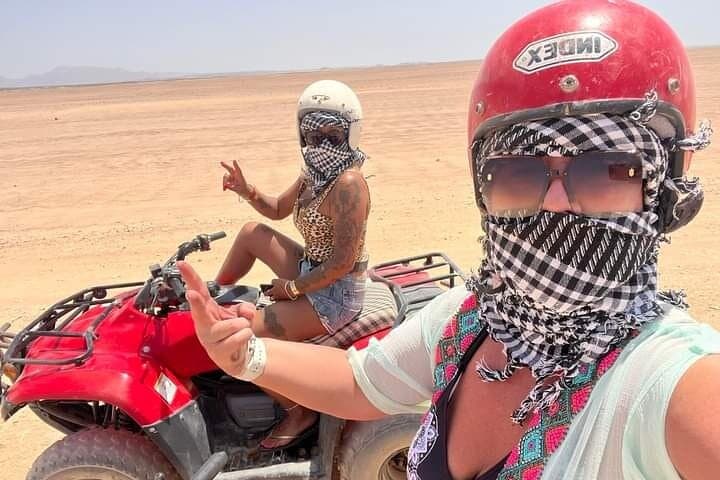 Sinai Desert ATV Safari from Sharm El Sheikh — Sunrise & Bedouin Tea Quad Tour photo 6