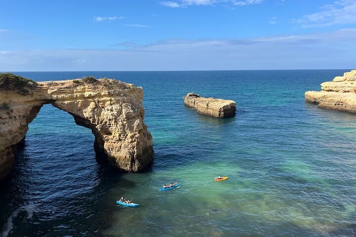 Benagil Kayak Tour: Paddle to Benagil Cave, Marinha & Secret Beaches photo 2