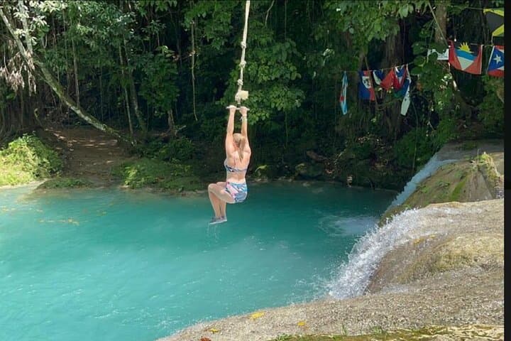 Climb Dunn's River Falls & Swim the Blue Hole — Day Tour from Montego Bay