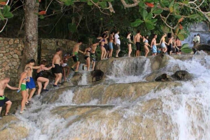 Blue Hole & Dunns River Falls Combo: Ocho Rios Waterfalls Day Trip from Montego Bay photo 6