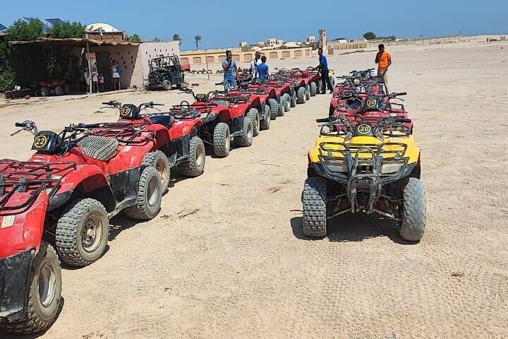 Sinai Desert ATV Safari from Sharm El Sheikh — Sunrise & Bedouin Tea Quad Tour photo 4