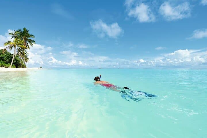 Full-Day Maldives Adventure: Sandbanks, Dolphins & Snorkeling off Hulhumalé
