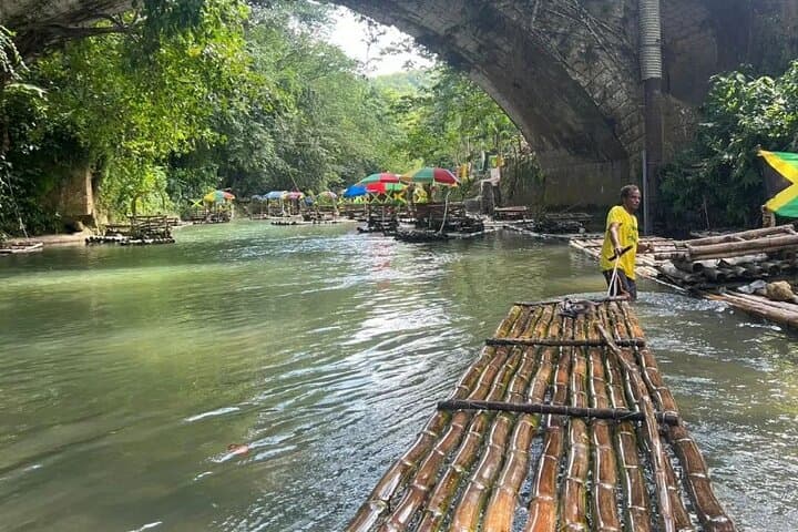 Lethe River Bamboo Rafting from Montego Bay: Gentle Rapids and Limestone Foot Massage photo 2