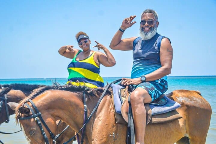 Dunns River Falls and Beach Horseback Ride: Private Ocho Rios Adventure photo 4