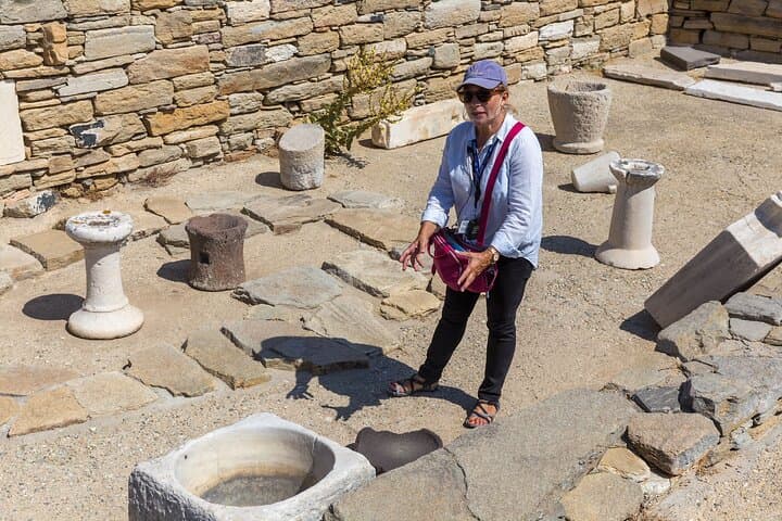Ancient Delos Walking Tour: Private Guided Archaeological Walk from Mykonos photo 4
