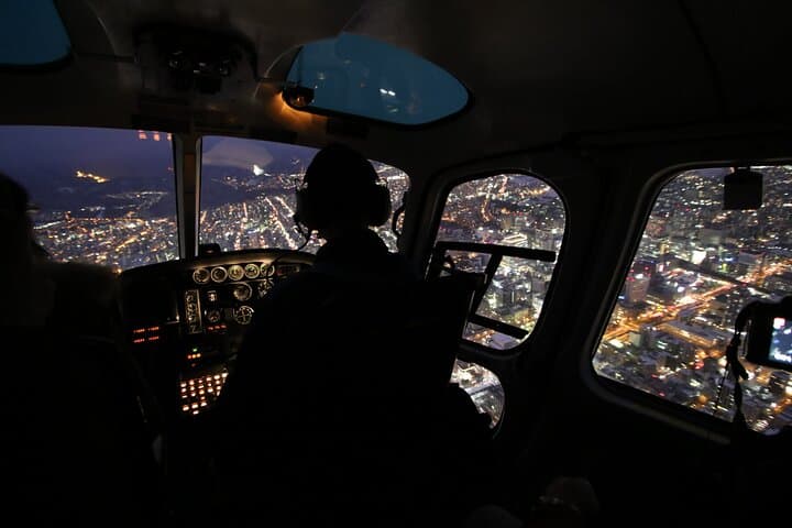 Sapporo Night Helicopter Tour: Private Aerial Views of the City Lights