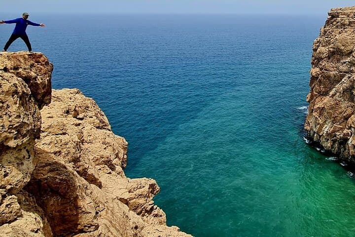 Wadi Shab Adventure: Swim the Canyon, Bimmah Sinkhole & Fins Beach Day Tour photo 5