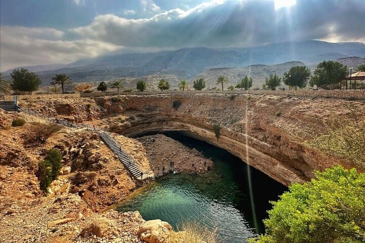 Wadi Shab Adventure: Swim the Canyon, Bimmah Sinkhole & Fins Beach Day Tour photo 4