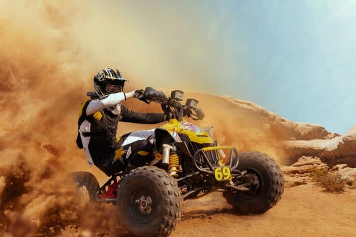 Dubai Desert Safari with Camel Ride, Quad Biking & BBQ Evening photo 3