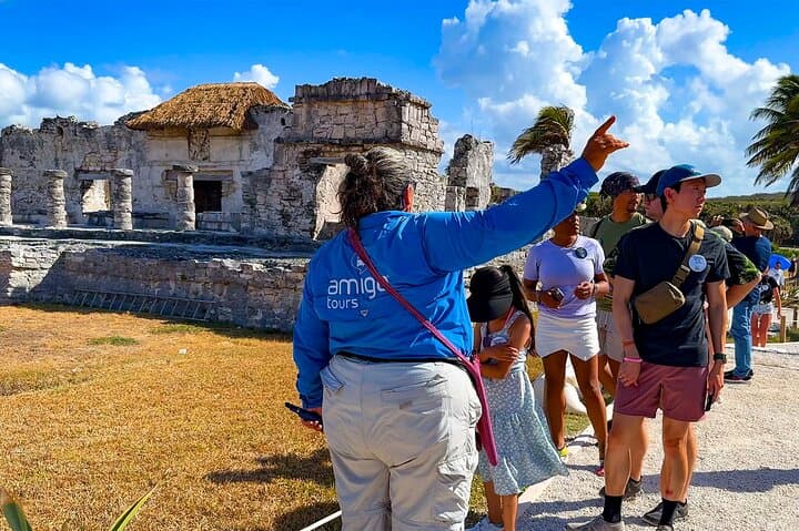 Tulum and Coba Day Tour with Cenote Swim, Chocolate & Tequila Tastings photo 1