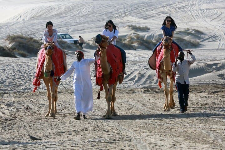 Doha Desert Safari: Dune Bashing, Camel Ride & Inland Sea Adventure photo 3