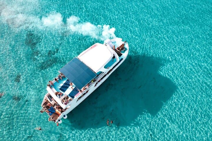 Paphos Blue Lagoon Cruise: Afternoon Swim, BBQ & Wine in Akamas photo 2