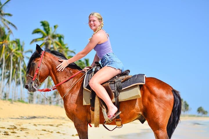 Unbridled Adventures: Horseback Riding on Macao Beach photo 4