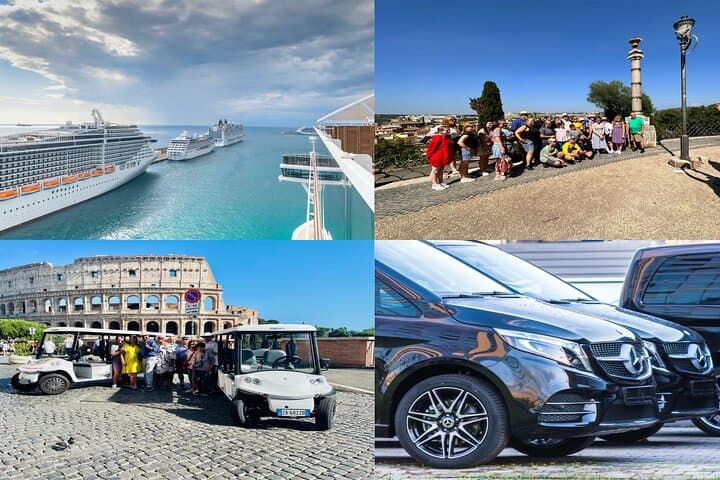 Rome Golf Cart Sightseeing Tour from Civitavecchia — 6-Hour Private City Highlights photo 1