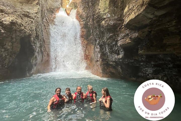 Hike to La Leona Waterfall and River Tubing from Playa Hermosa photo 1