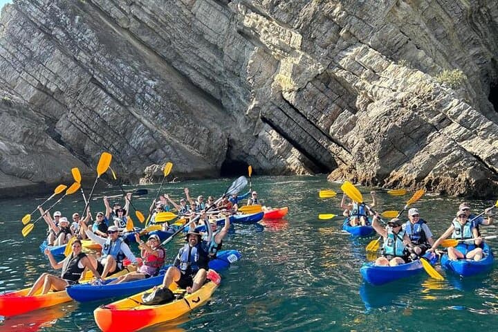 Guided Kayak Tour in Sesimbra — Explore Professor Luiz Saldanha Marine Park photo 2