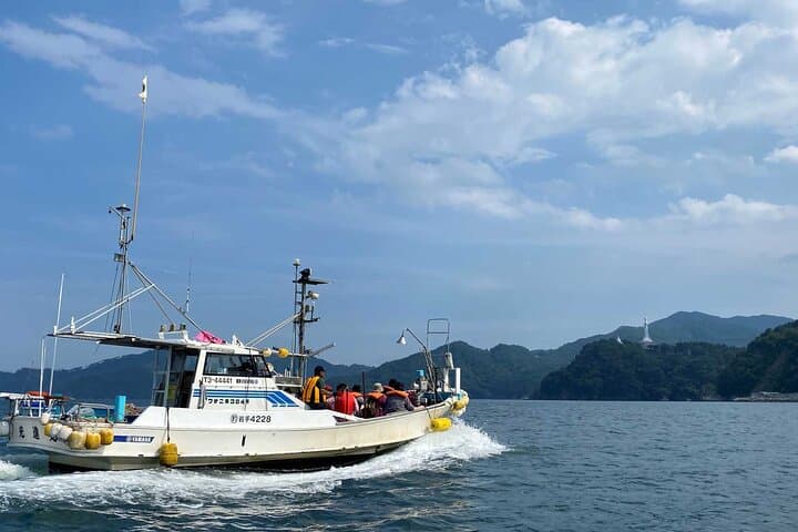 Kamaishi Bay Boat Cruise: Guided Fishing Tour to the World's Deepest Breakwater