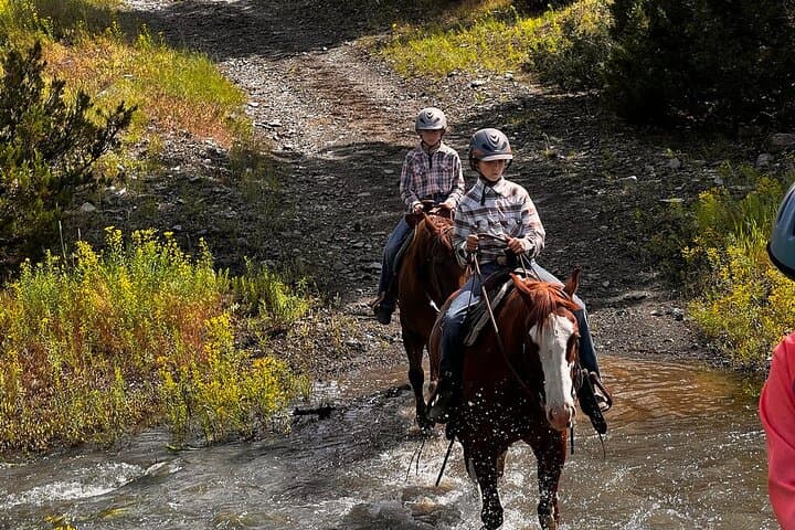 2-Hour Trail Ride in Montana Ranch Country — Greycliff Creek & Crazy Mountains Views photo 4
