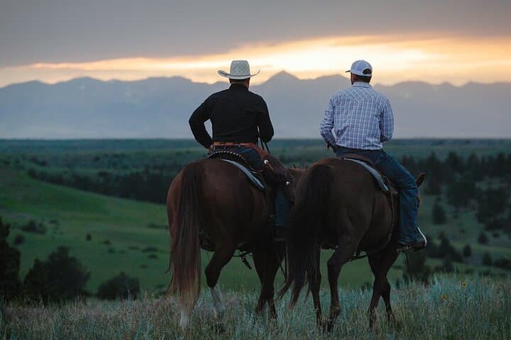 2-Hour Trail Ride in Montana Ranch Country — Greycliff Creek & Crazy Mountains Views