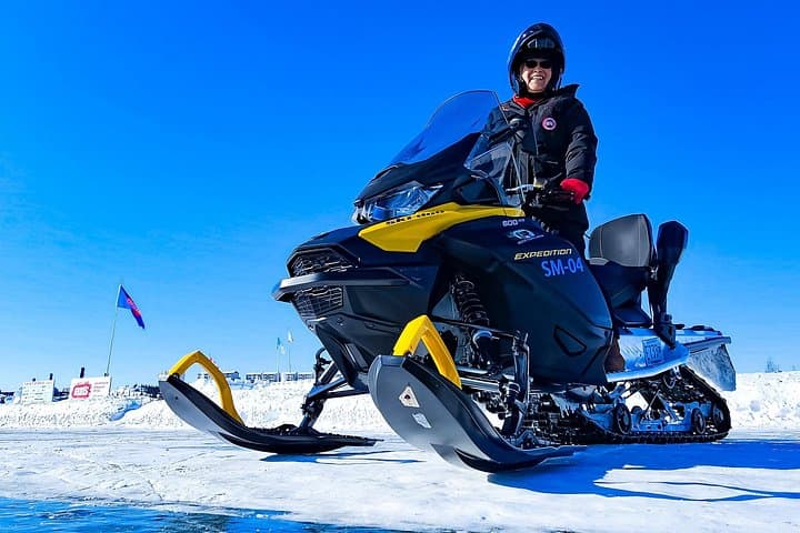 Snowmobile Adventure from Yellowknife: Explore Frozen Lakes and Northern Wilderness photo 1