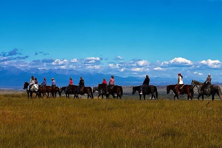 2-Hour Trail Ride in Montana Ranch Country — Greycliff Creek & Crazy Mountains Views photo 2