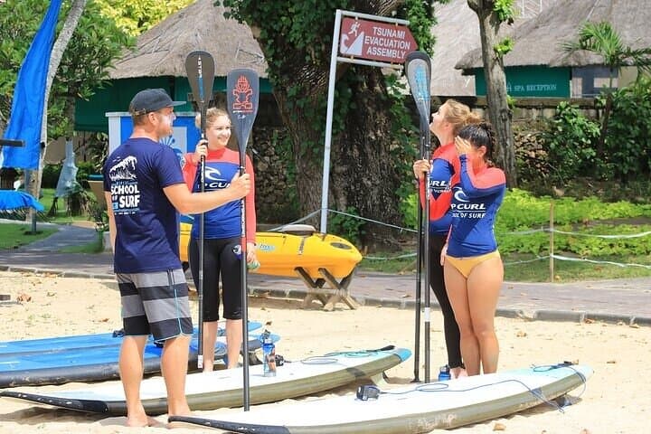 Kuta Stand Up Paddle Boarding Lesson – SUP Lessons & Coastal Waves photo 4
