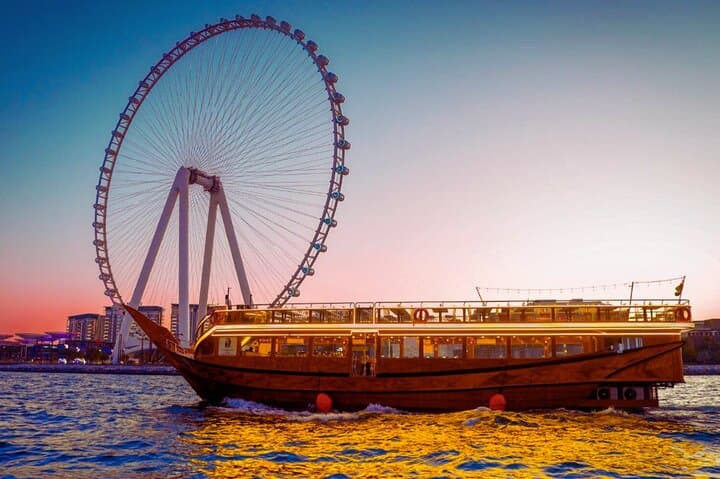 Dhow Dinner Cruise Dubai Marina: Evening Buffet, Live Tanoura Show & Marina Views photo 2