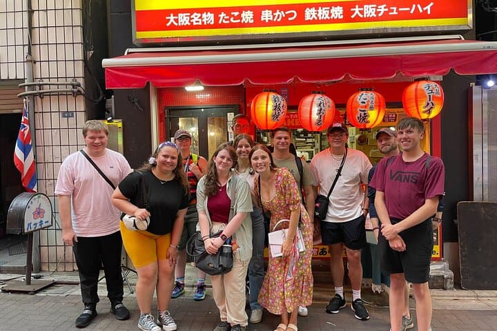 Osaka Full-Day Customized Walking Tour: Food, Nightlife & Hidden Streets