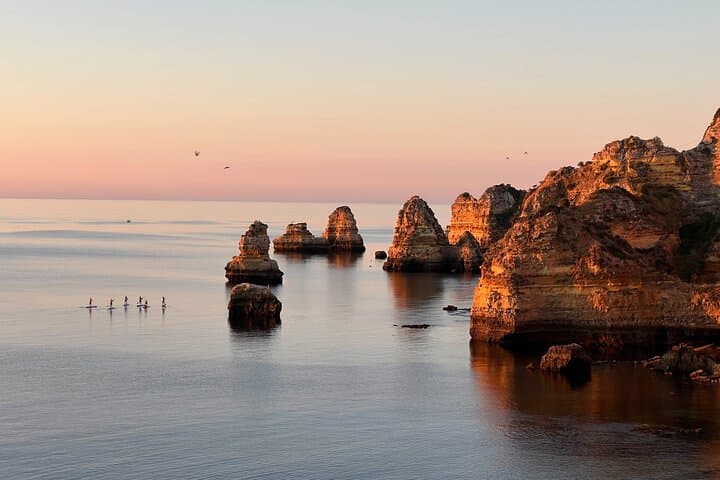 Sunrise Paddleboarding at Ponta da Piedade — Lagos Cave & Cliff Tour photo 6