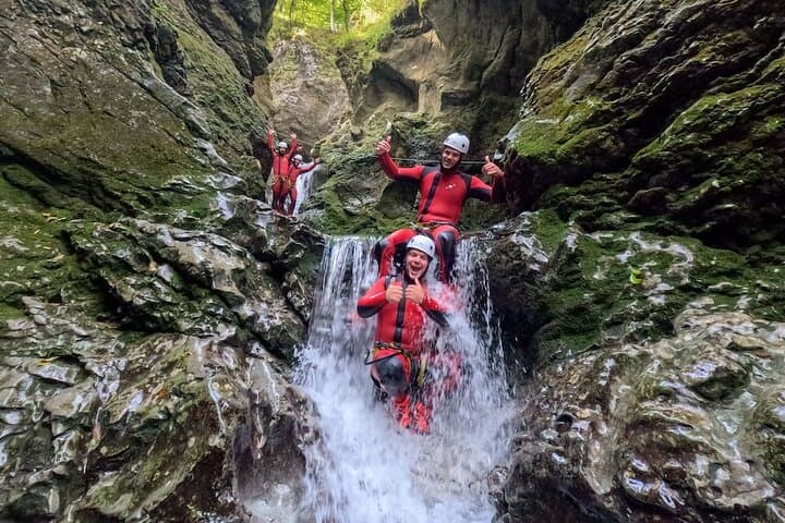 Bled Canyoning Experience: Narrow Canyons, Waterfalls & Abseils Near Lake Bled