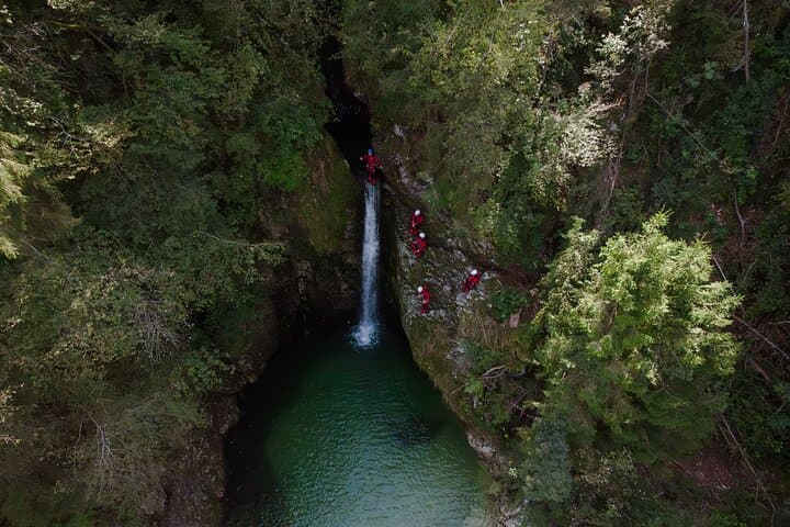 Bled Canyoning Experience: Narrow Canyons, Waterfalls & Abseils Near Lake Bled photo 3