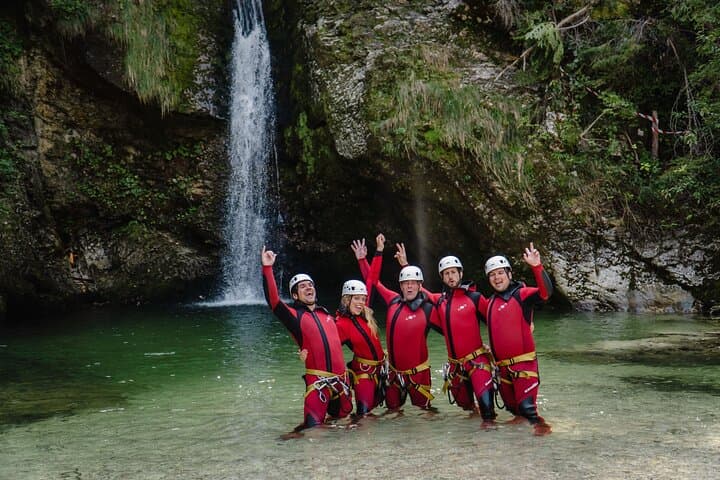 Bled Canyoning Experience: Narrow Canyons, Waterfalls & Abseils Near Lake Bled photo 4