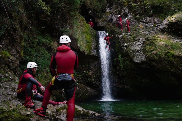 Bled Canyoning Experience: Narrow Canyons, Waterfalls & Abseils Near Lake Bled photo 6
