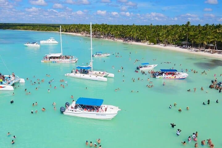 Saona Island Discovery: Catamaran Day Trip from Punta Cana to Natural Pools & Mano Juan photo 3