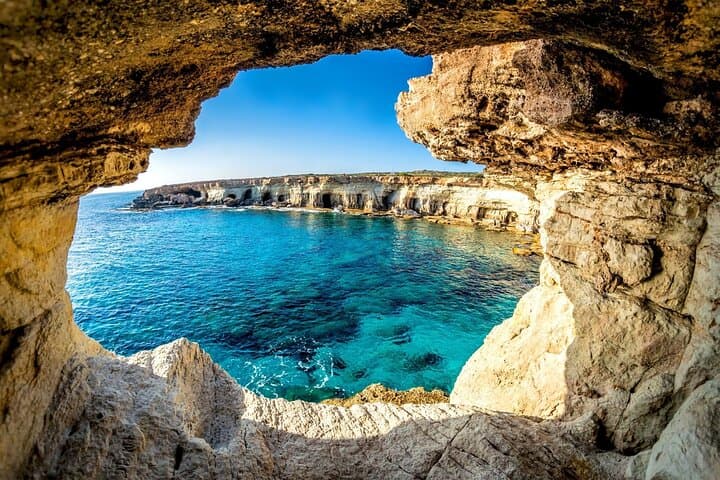 Cape Greco Blue Lagoon and Ayia Napa Tour — Blue Lagoon Snorkeling, Sea Caves & Love Bridge