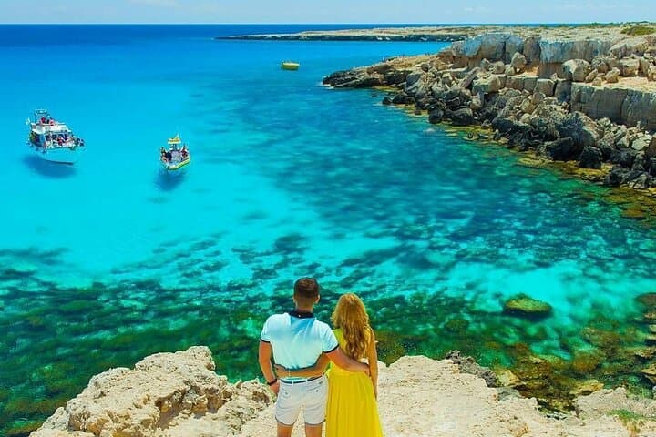 Cape Greco Blue Lagoon and Ayia Napa Tour — Blue Lagoon Snorkeling, Sea Caves & Love Bridge photo 2