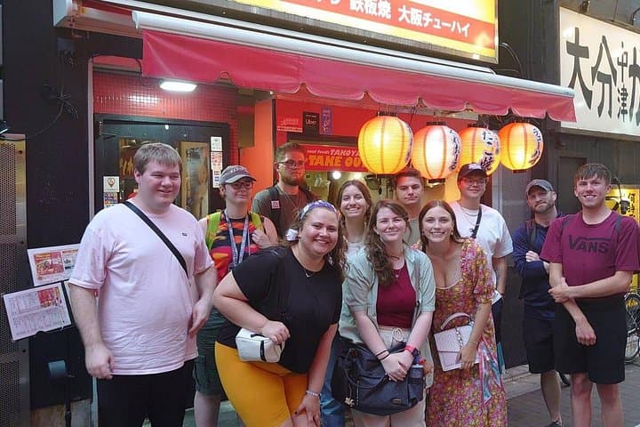Shinsekai Evening Food Tour: Savor Osaka’s Retro Street Eats photo 2