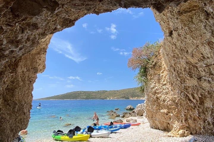 Porto Palermo Kayak & SUP Tour: Caves, Castles and Secret Beaches photo 3