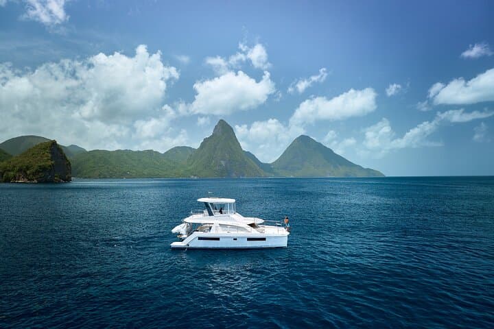 Private Half-Day Luxury Catamaran Cruise from Rodney Bay to the Pitons photo 3