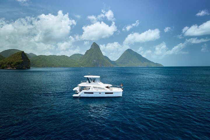 Private Full-Day Luxury Catamaran Cruise Along St. Lucia’s West Coast photo 2