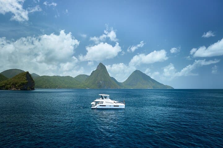 Private Half-Day Luxury Catamaran Cruise from Rodney Bay to the Pitons photo 4